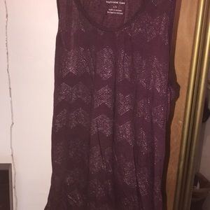 American Eagle Sparkle Racerback